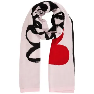 Boutique Moschino Logo Detailed Scarf