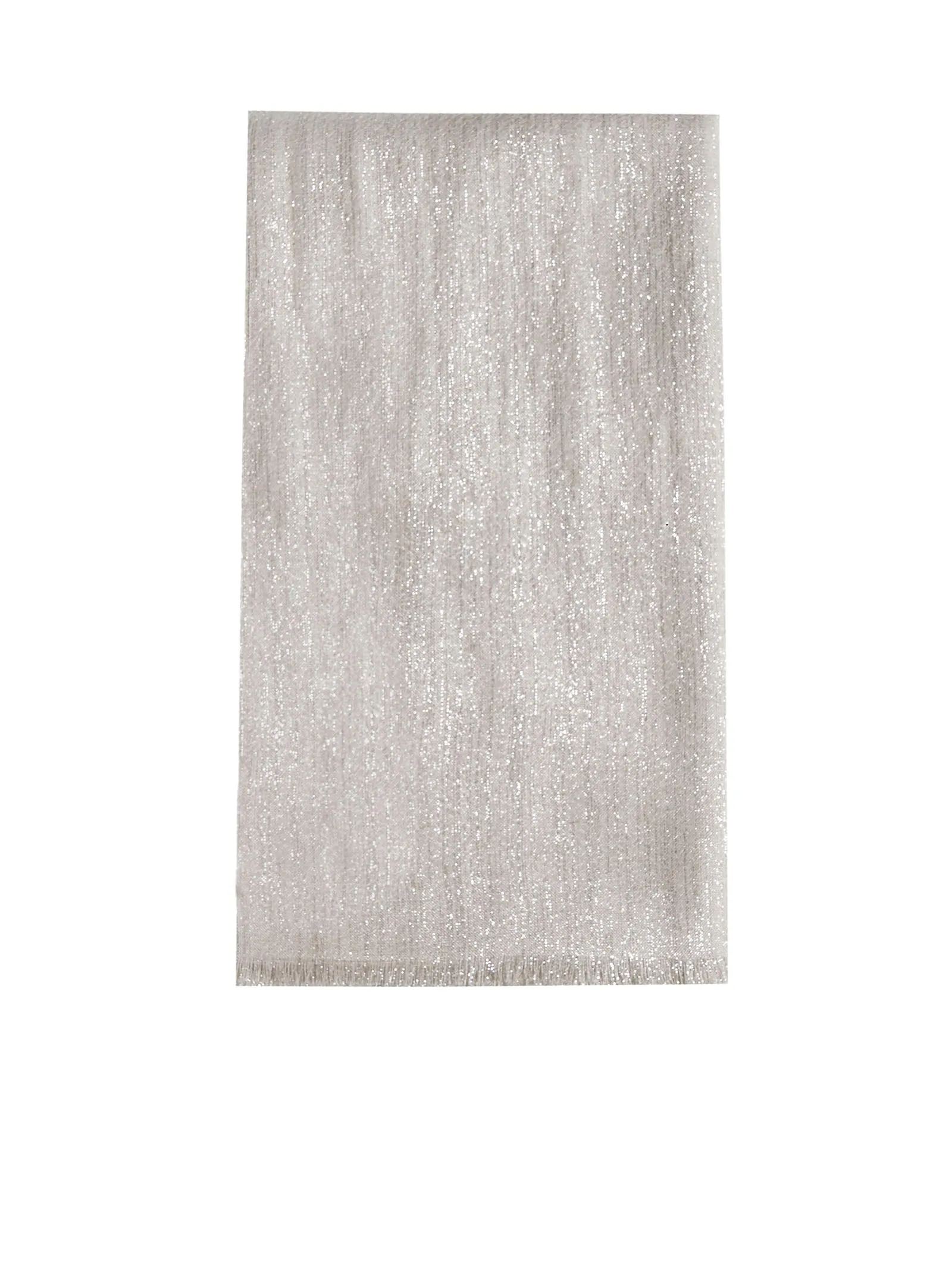 Brunello Cucinelli Lightweight Raw Hem Scarf