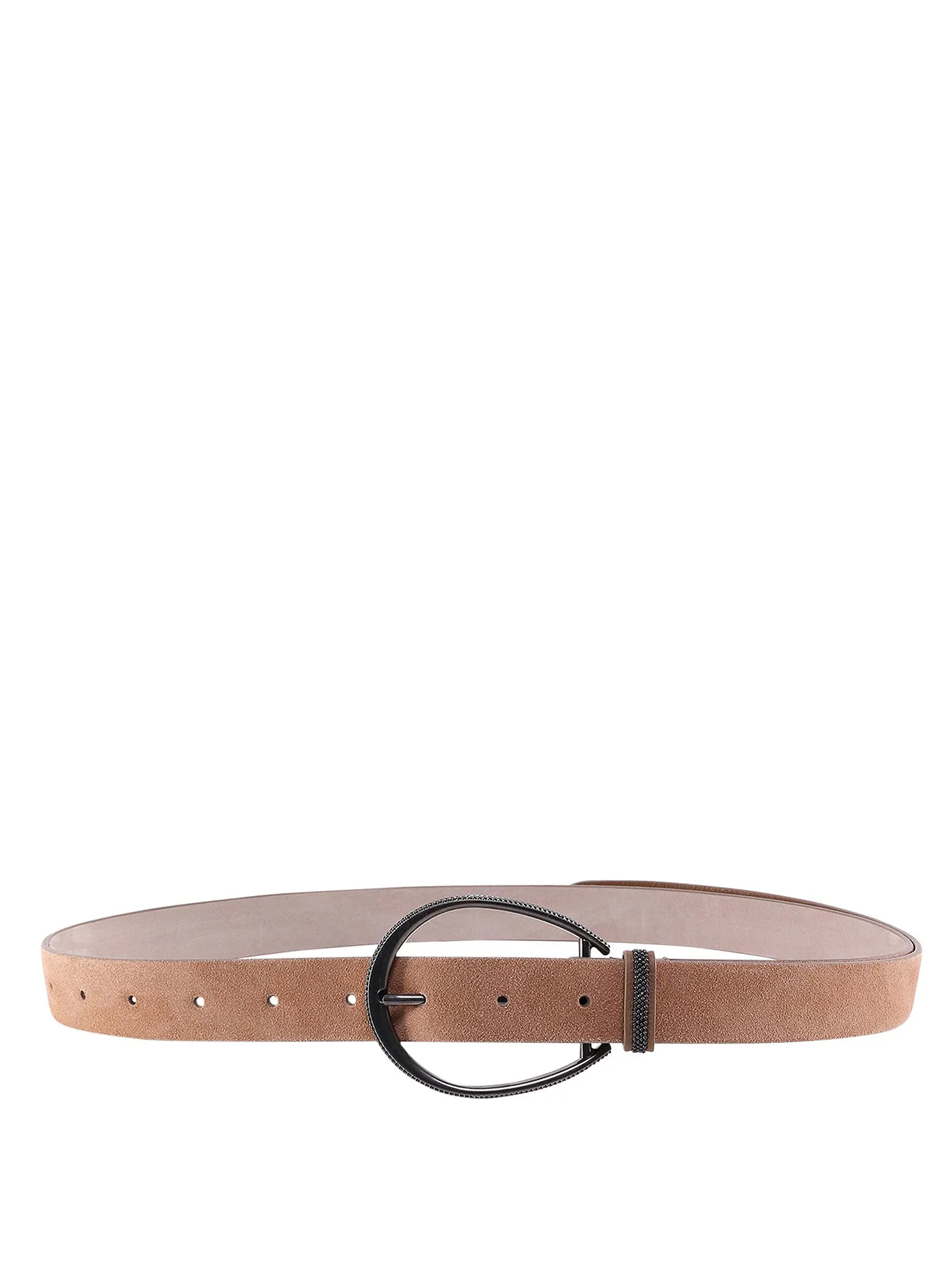 Brunello Cucinelli Pointed Tip Buckle Belt