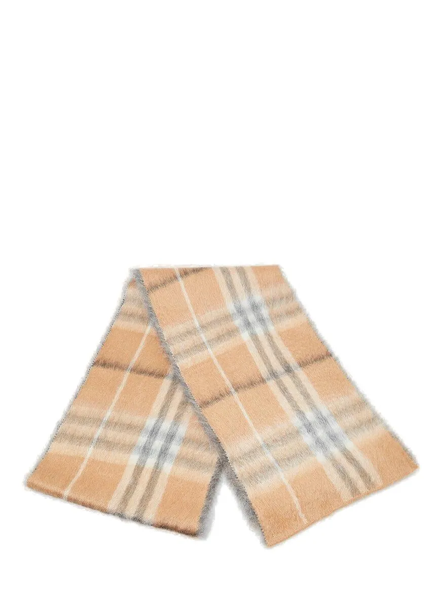 Burberry Double Sided Checked Scarf