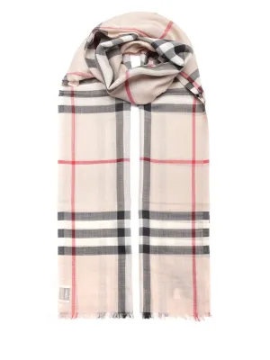 Burberry Lightweight Checked Scarf