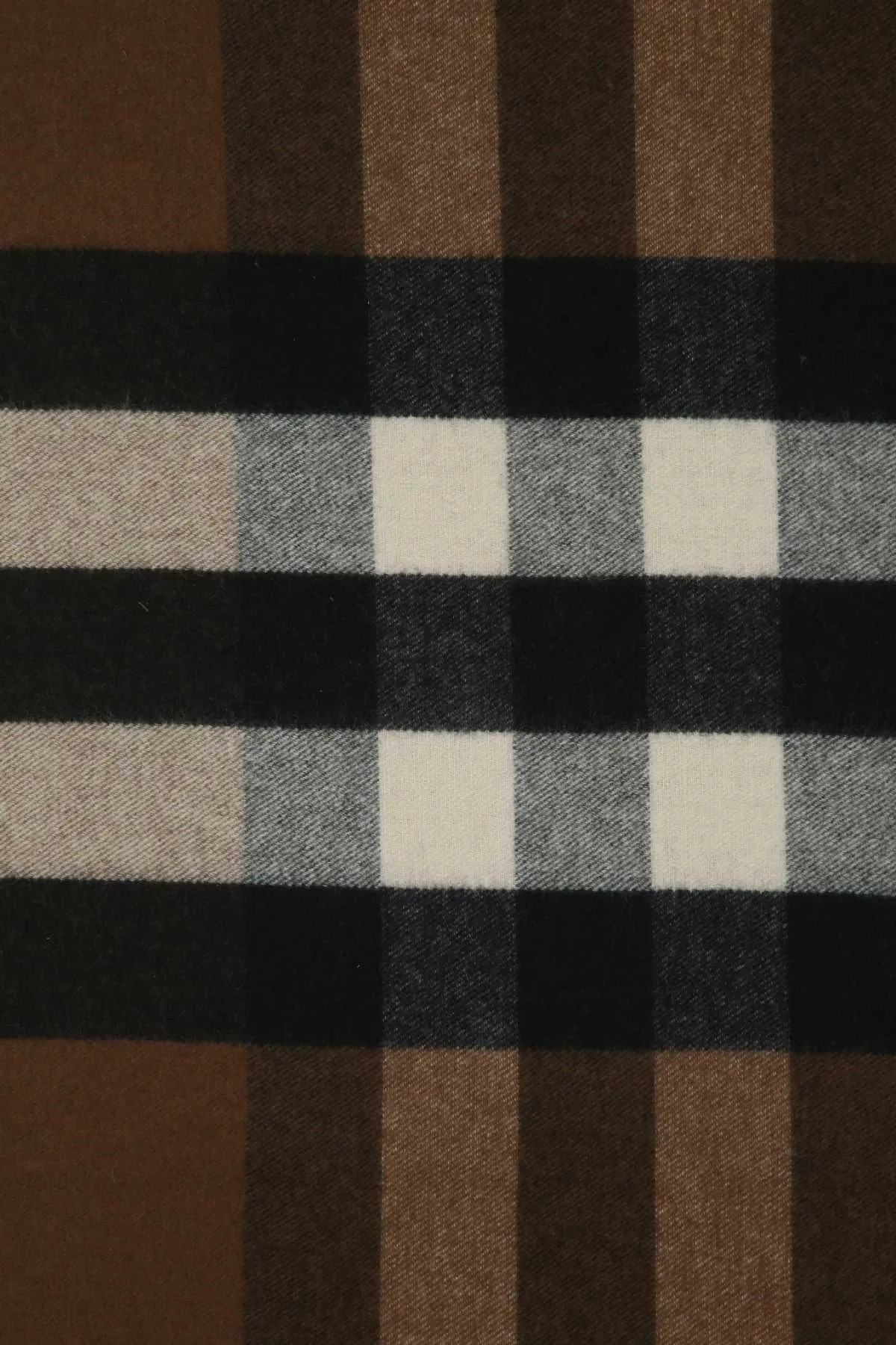 Burberry Location Motif Check Scarf