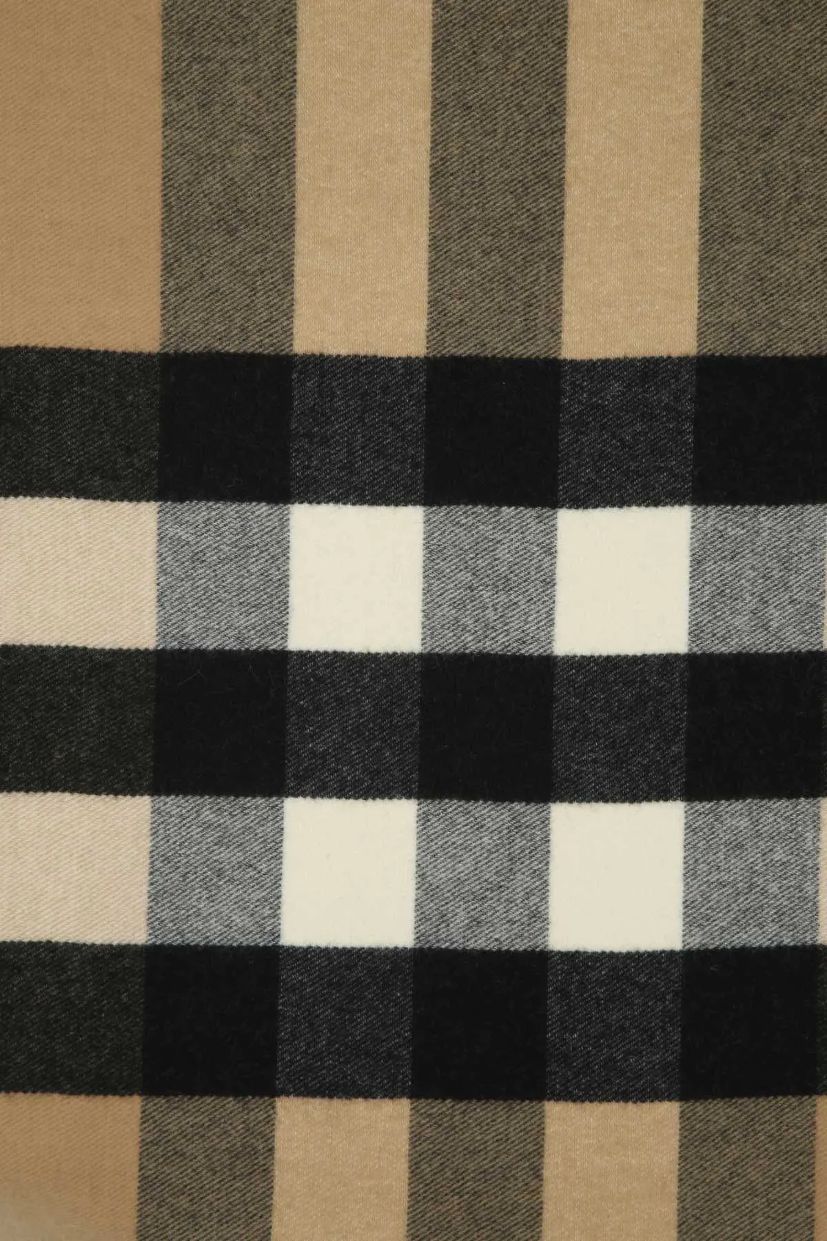 Burberry Location Motif Vintage Check Scarf
