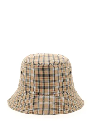 Burberry Microcheck Bucket Hat