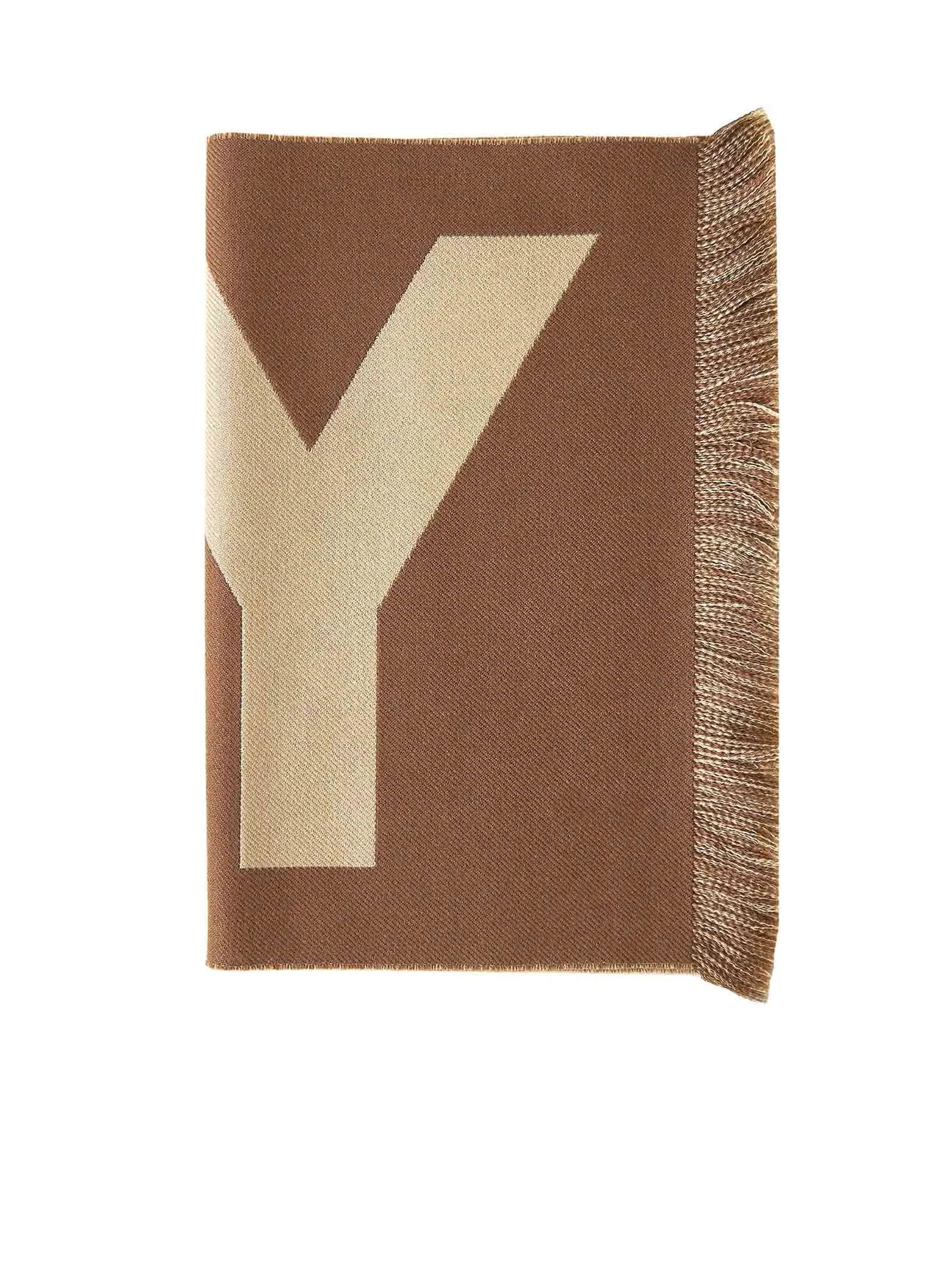 Burberry Two-Tone Logo Intarsia Scarf