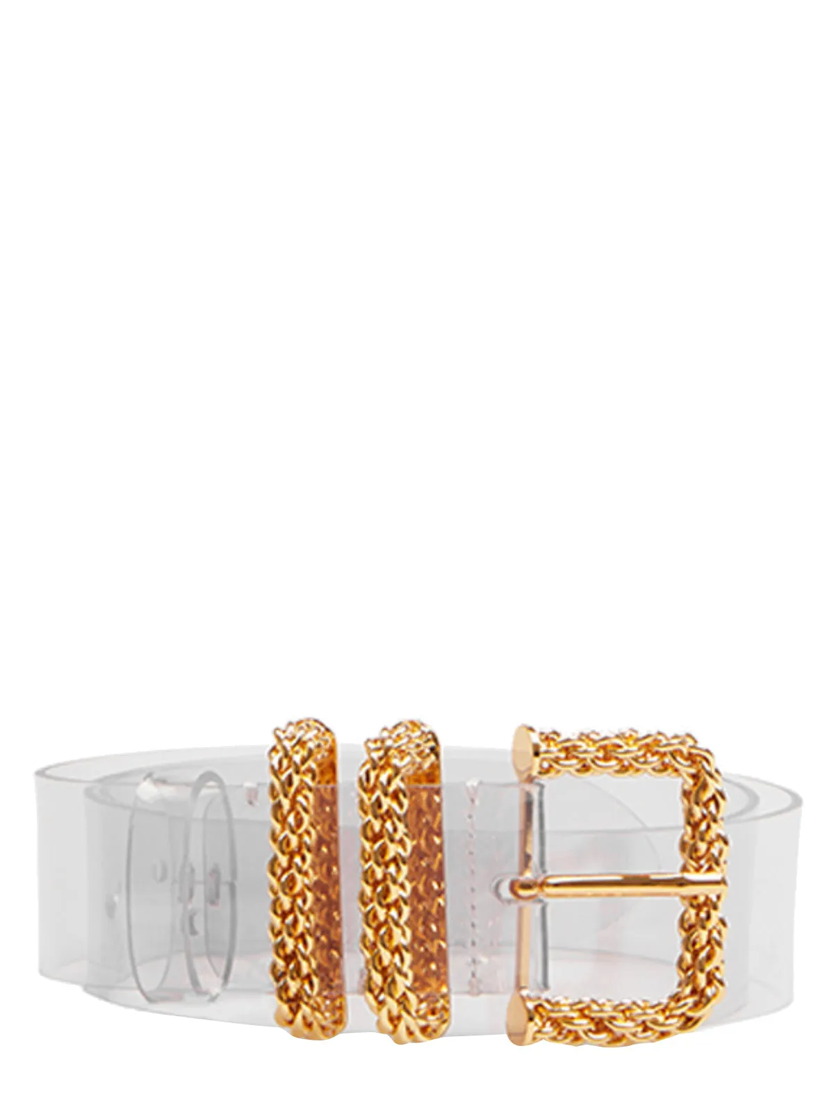 By Far Katina Embellished Buckle Belt