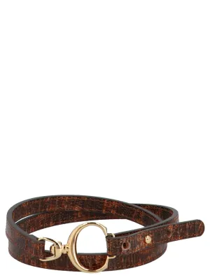 Chlo Ceinture Embossed Belt