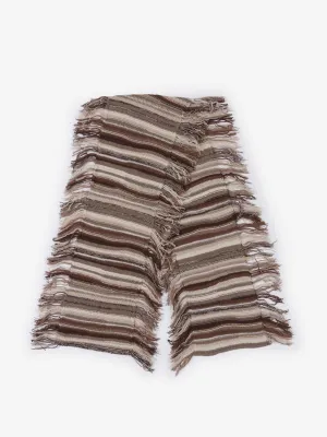 Chlo Striped Fringe-Detailed Scarf