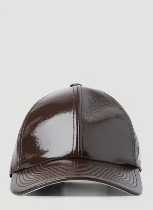 Courrges Logo Detailed Quilted Baseball Cap