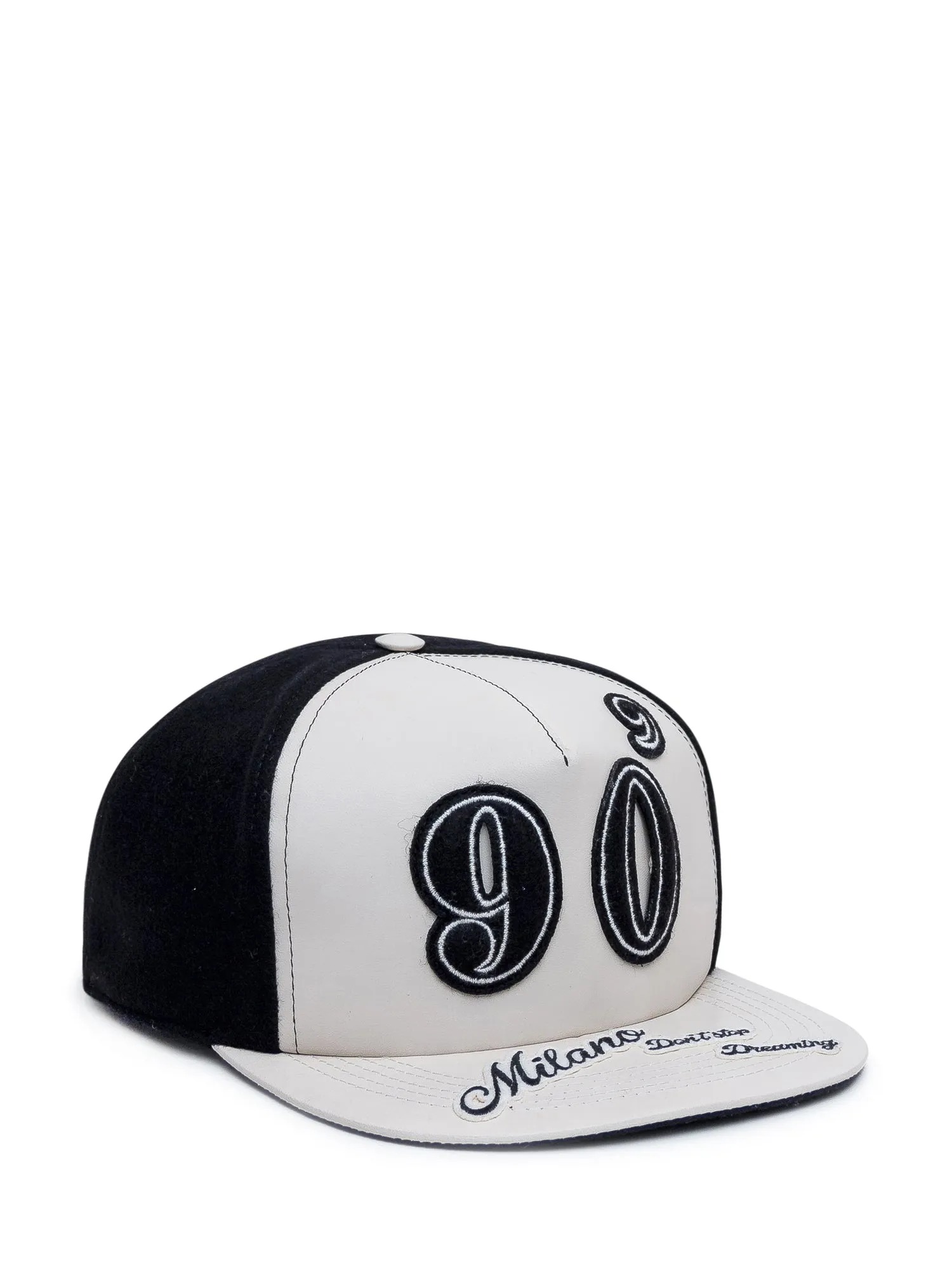 Dolce & Gabbana 90's Logo Patched Cap