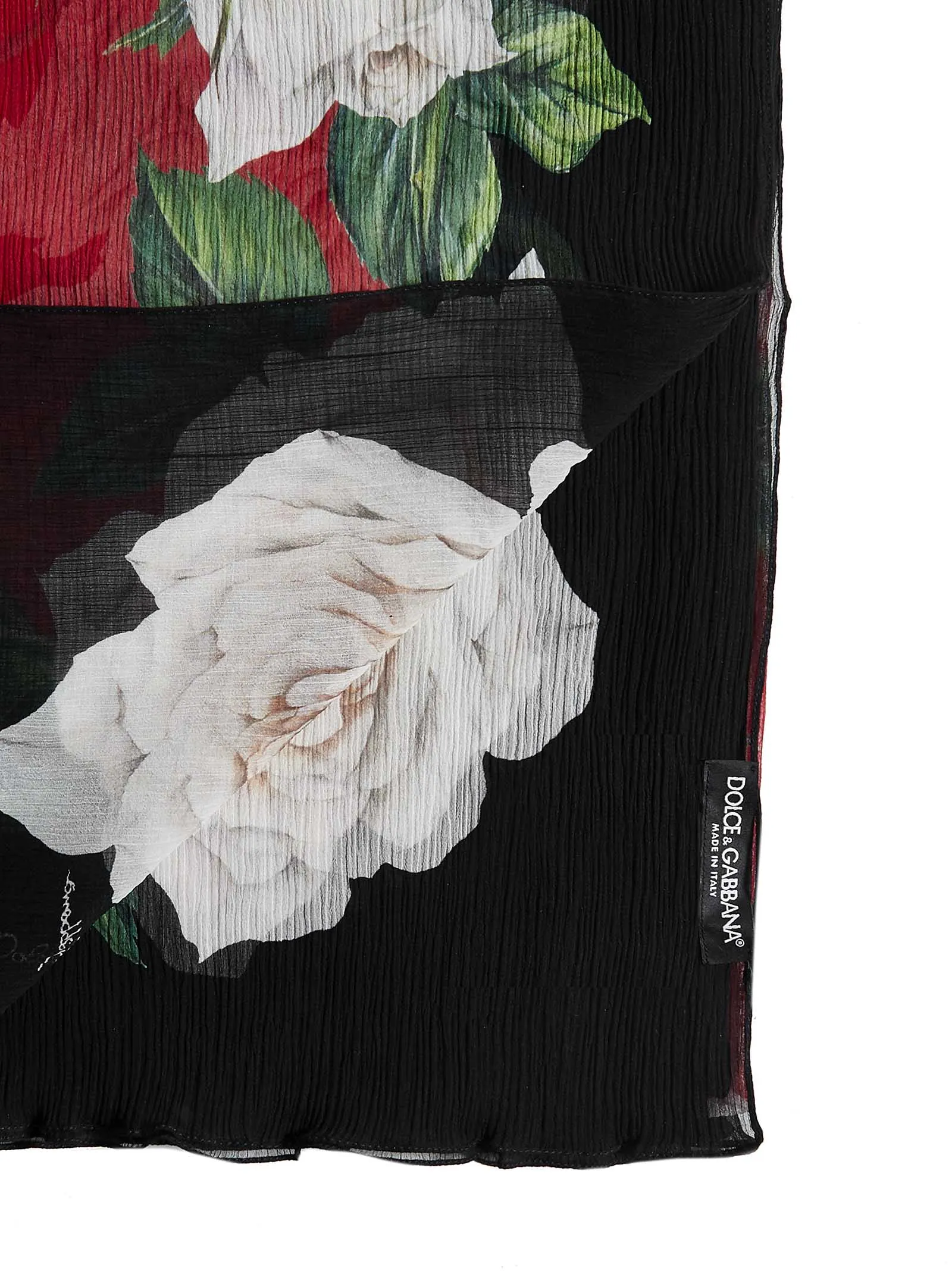 Dolce & Gabbana Allover Rose Print Scarf