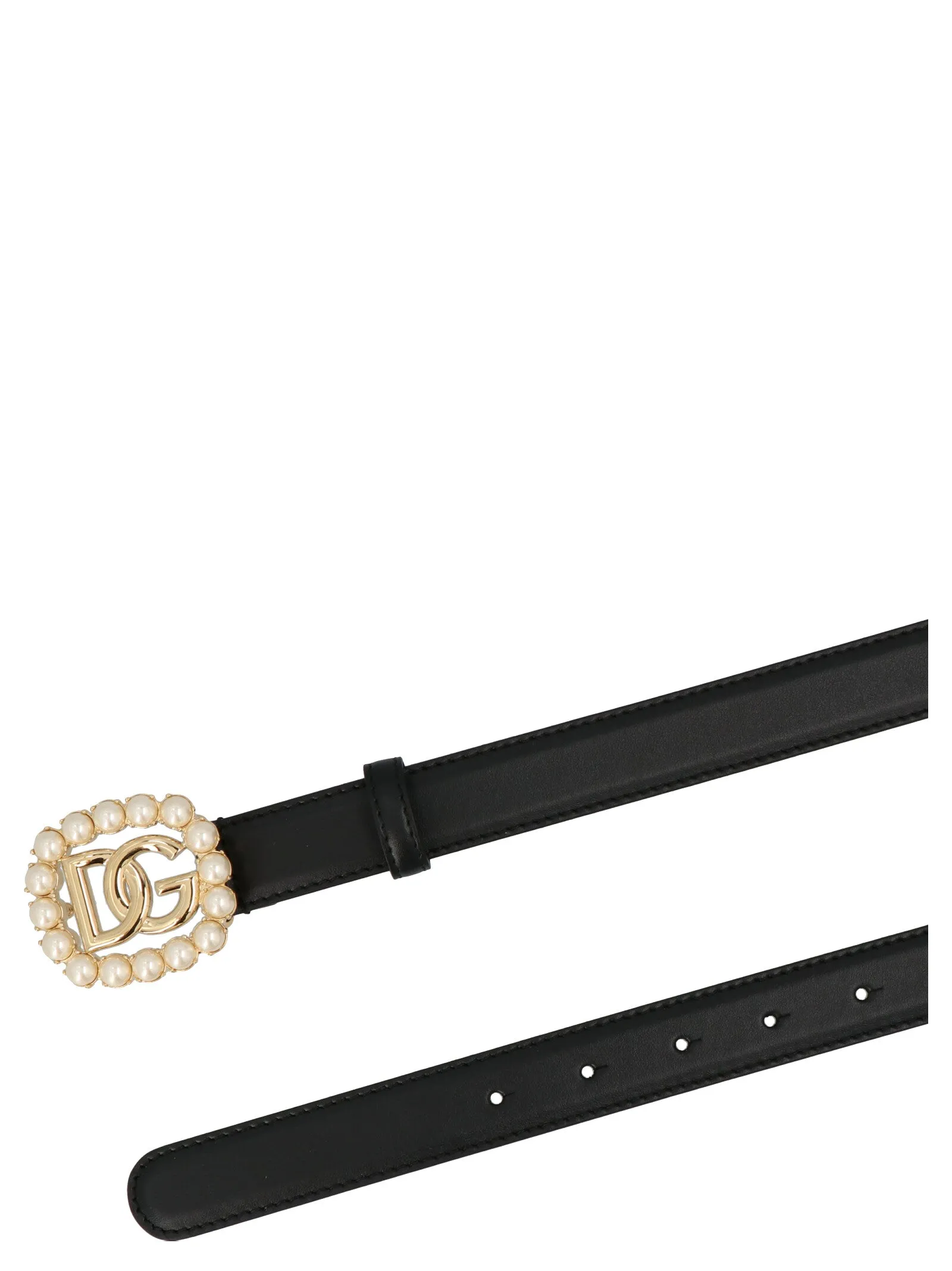 Dolce & Gabbana DG Logo Buckle Belt