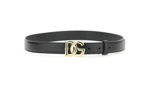 Dolce & Gabbana DG Logo Buckle Belt