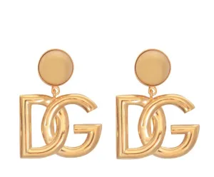 Dolce & Gabbana DG Logo Clip-On Earrings