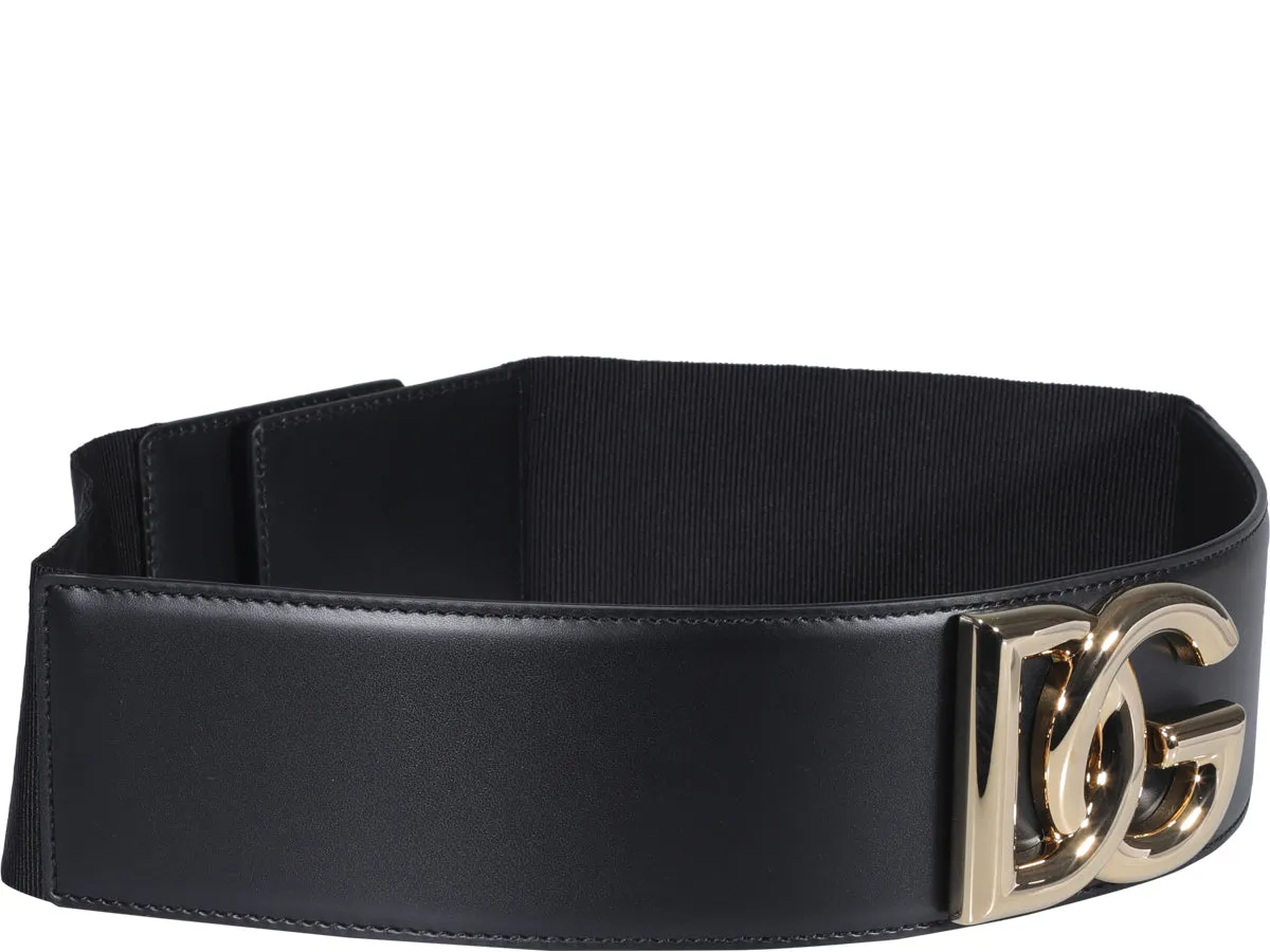 Dolce & Gabbana DG Plaque Belt