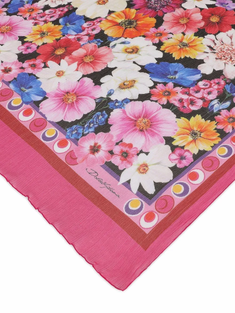 Dolce & Gabbana Floral Print Scarf