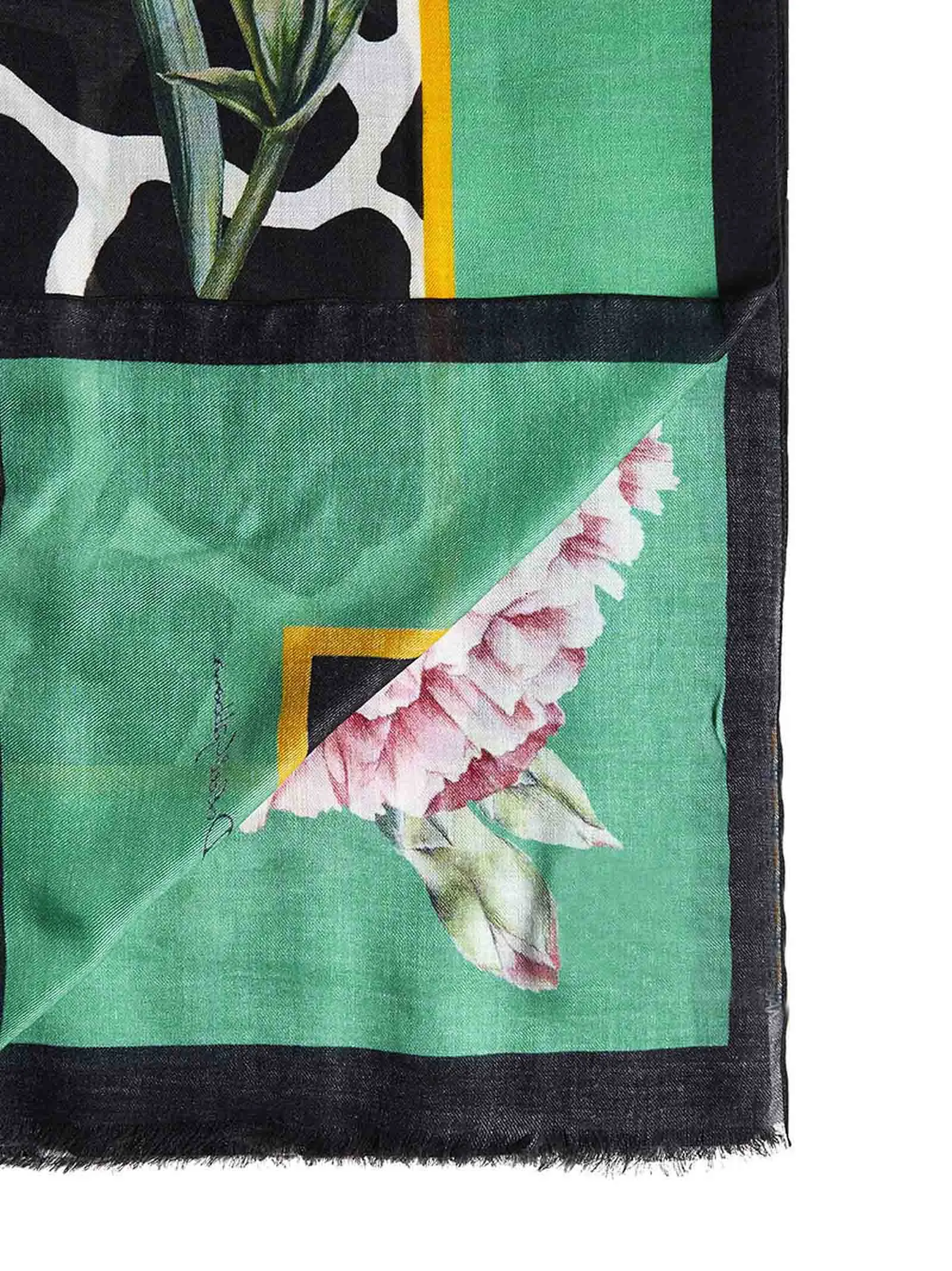 Dolce & Gabbana Floral Printed Scarf