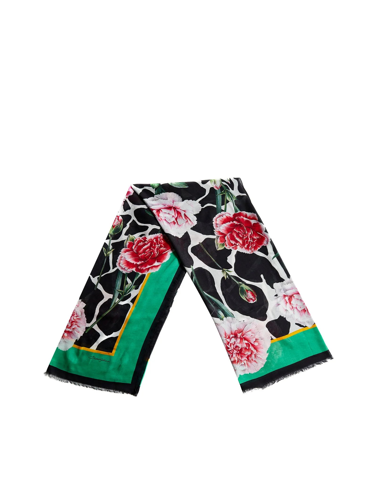 Dolce & Gabbana Floral Printed Scarf