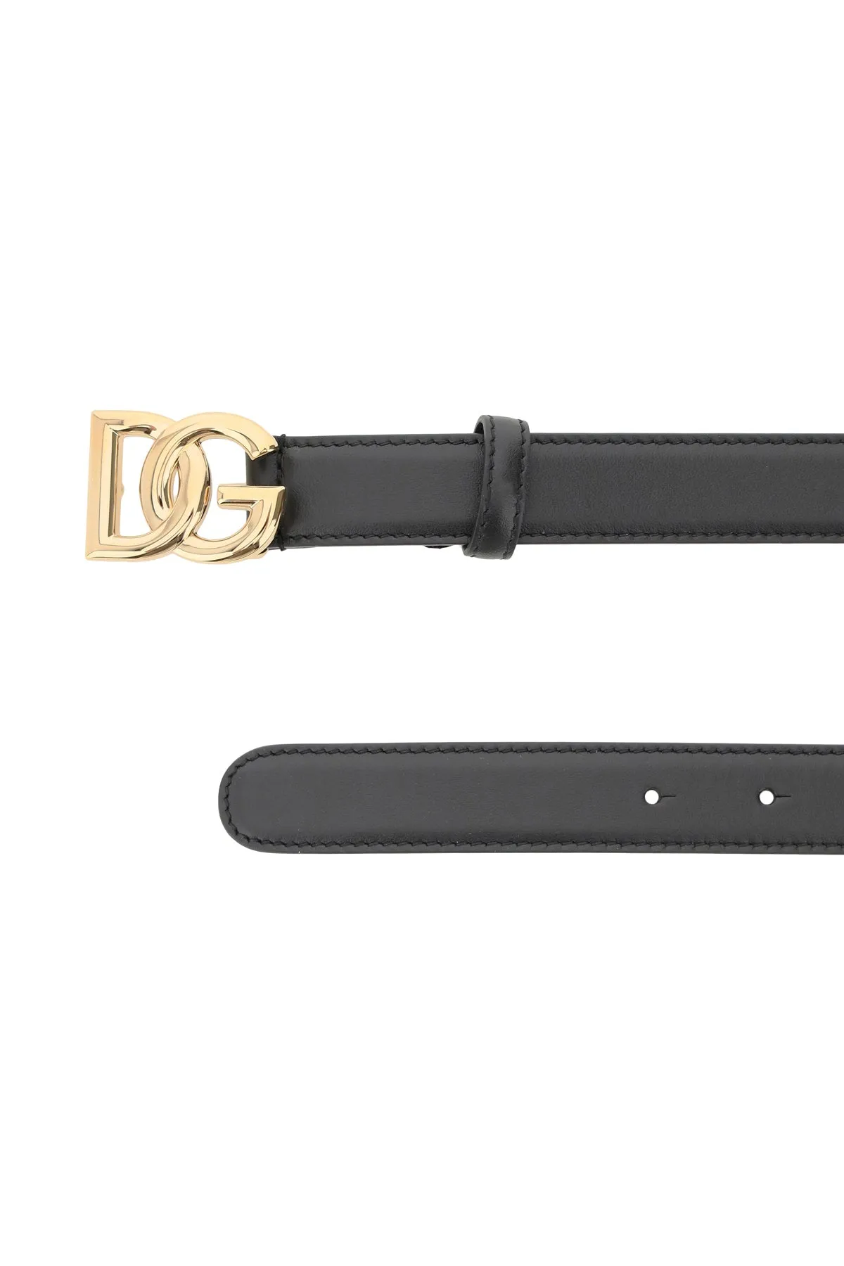 Dolce & Gabbana Logo Buckle Belt