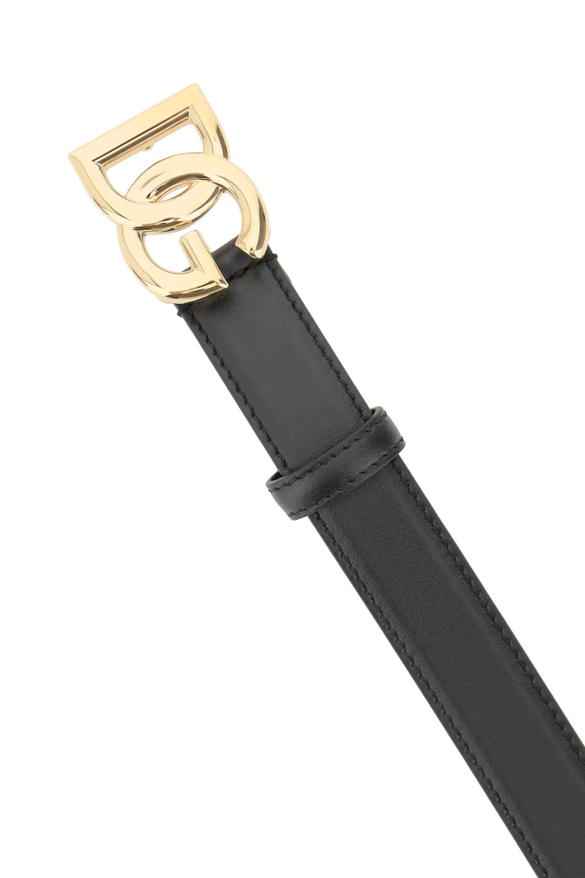 Dolce & Gabbana Logo Buckle Belt