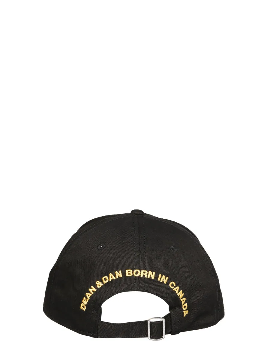Dsquared2 Logo Patch Baseball Cap