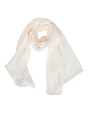 Elisabetta Franchi Rectangular Square Logo Motif Scarf