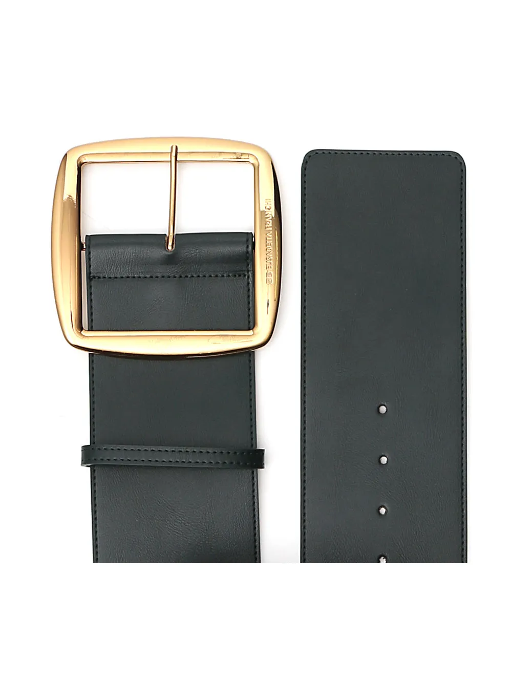 Elisabetta Franchi Square Buckle Belt