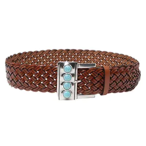 Etro Embellished Buckle Belt