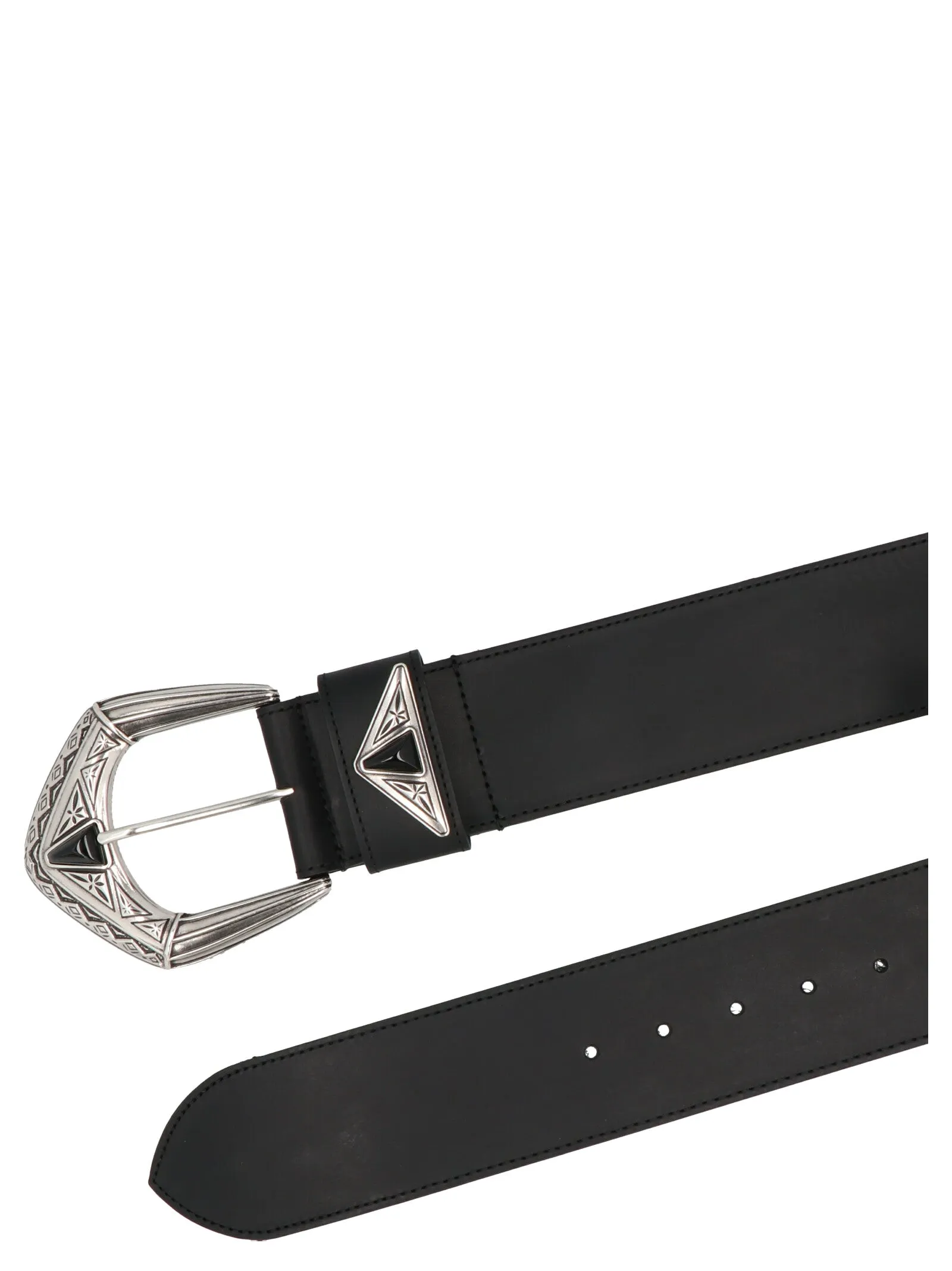 Etro Engraved Western Buckle Belt