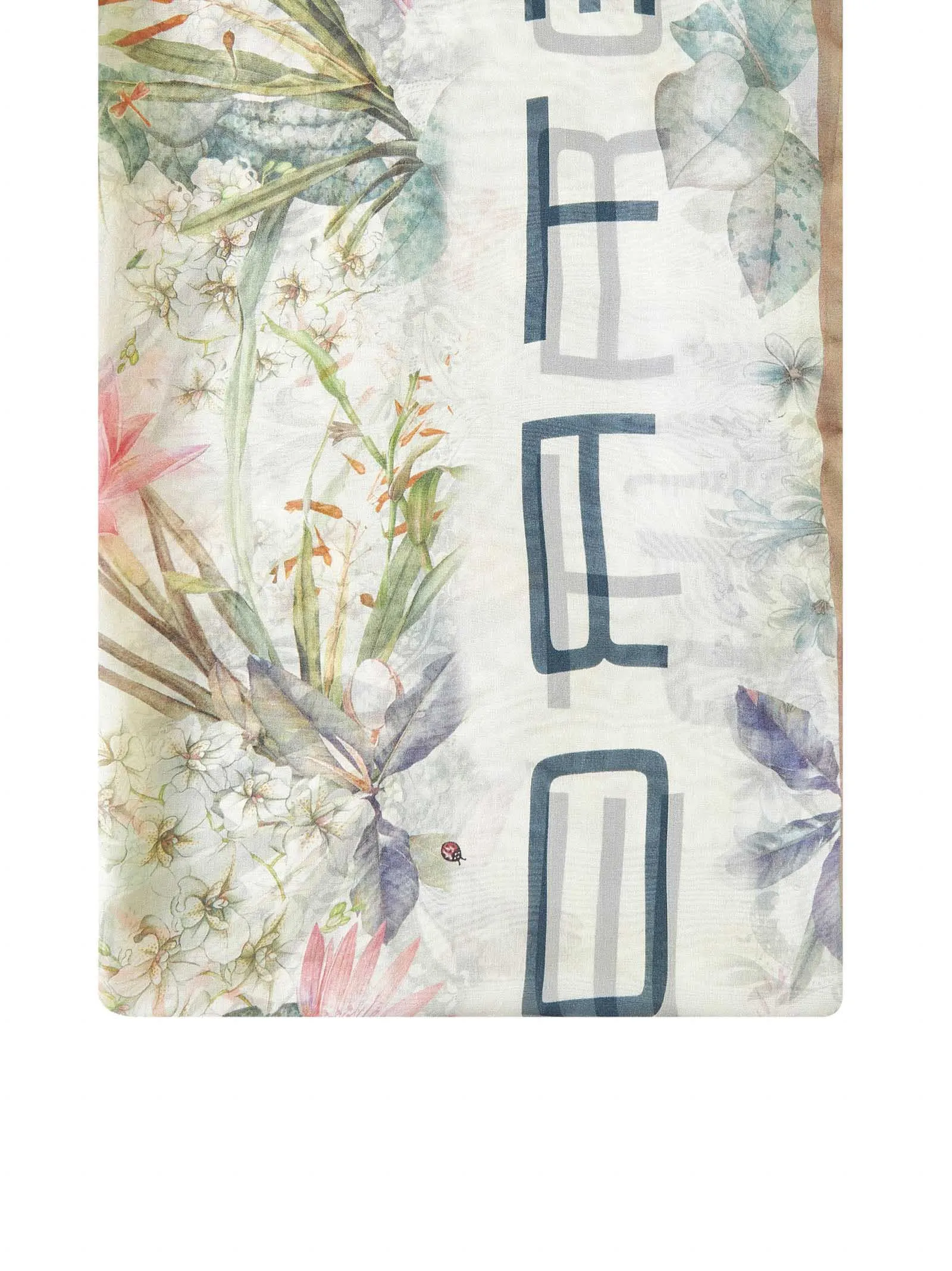 Etro Logo Detailed Pattern Print Scarf