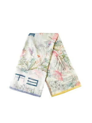 Etro Logo Detailed Pattern Print Scarf