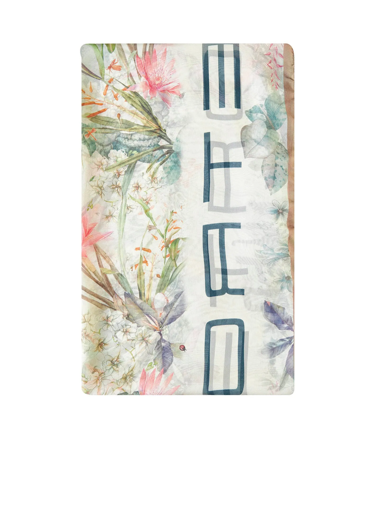 Etro Logo Detailed Pattern Print Scarf