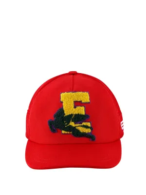 Etro Logo Flocked Baseball Cap