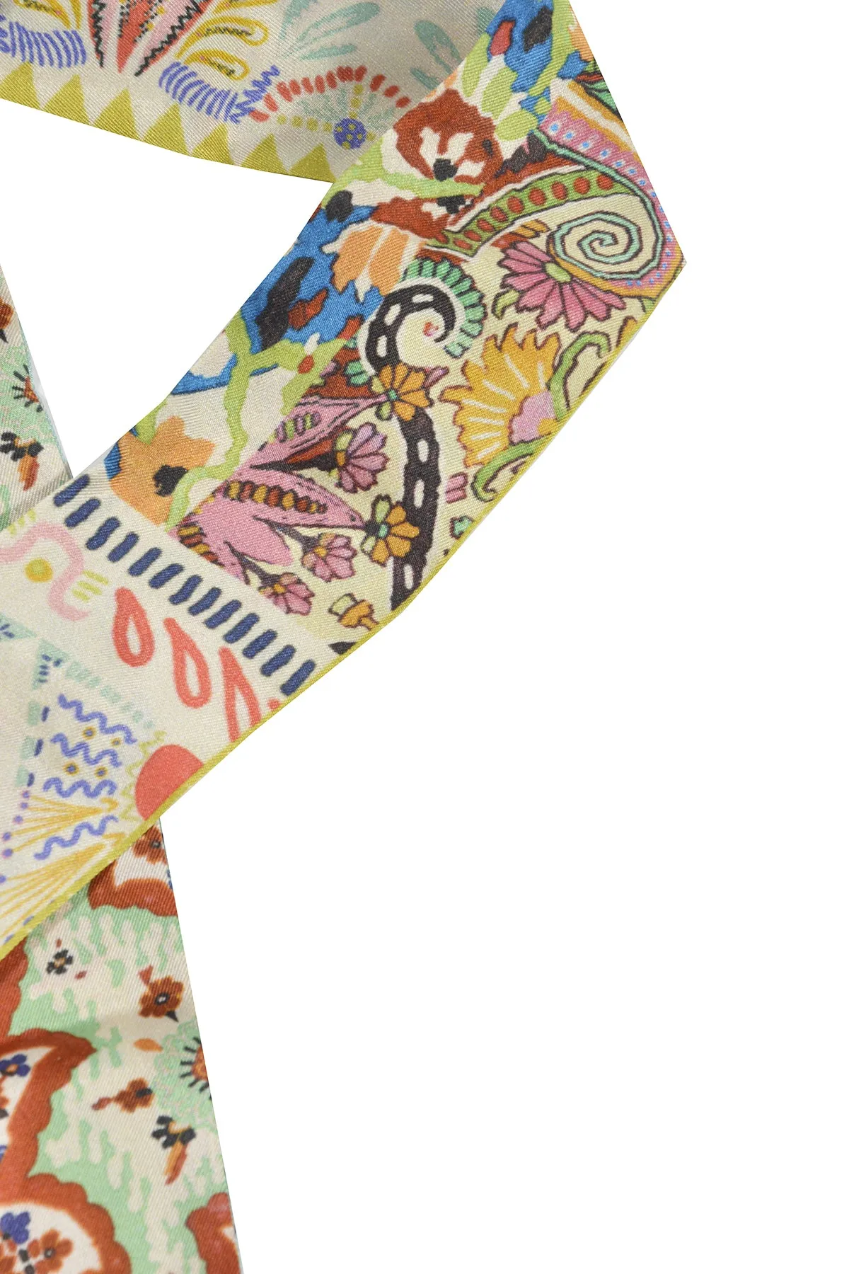 Etro Paisley Printed Pointed-Tip Scarf