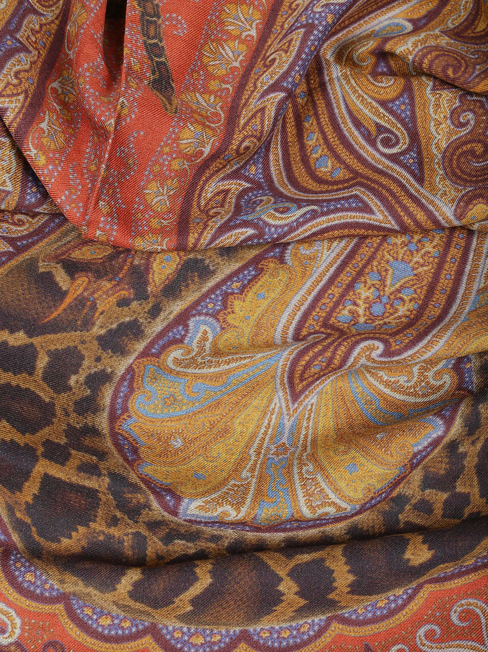 Etro Paisley Printed Scarf
