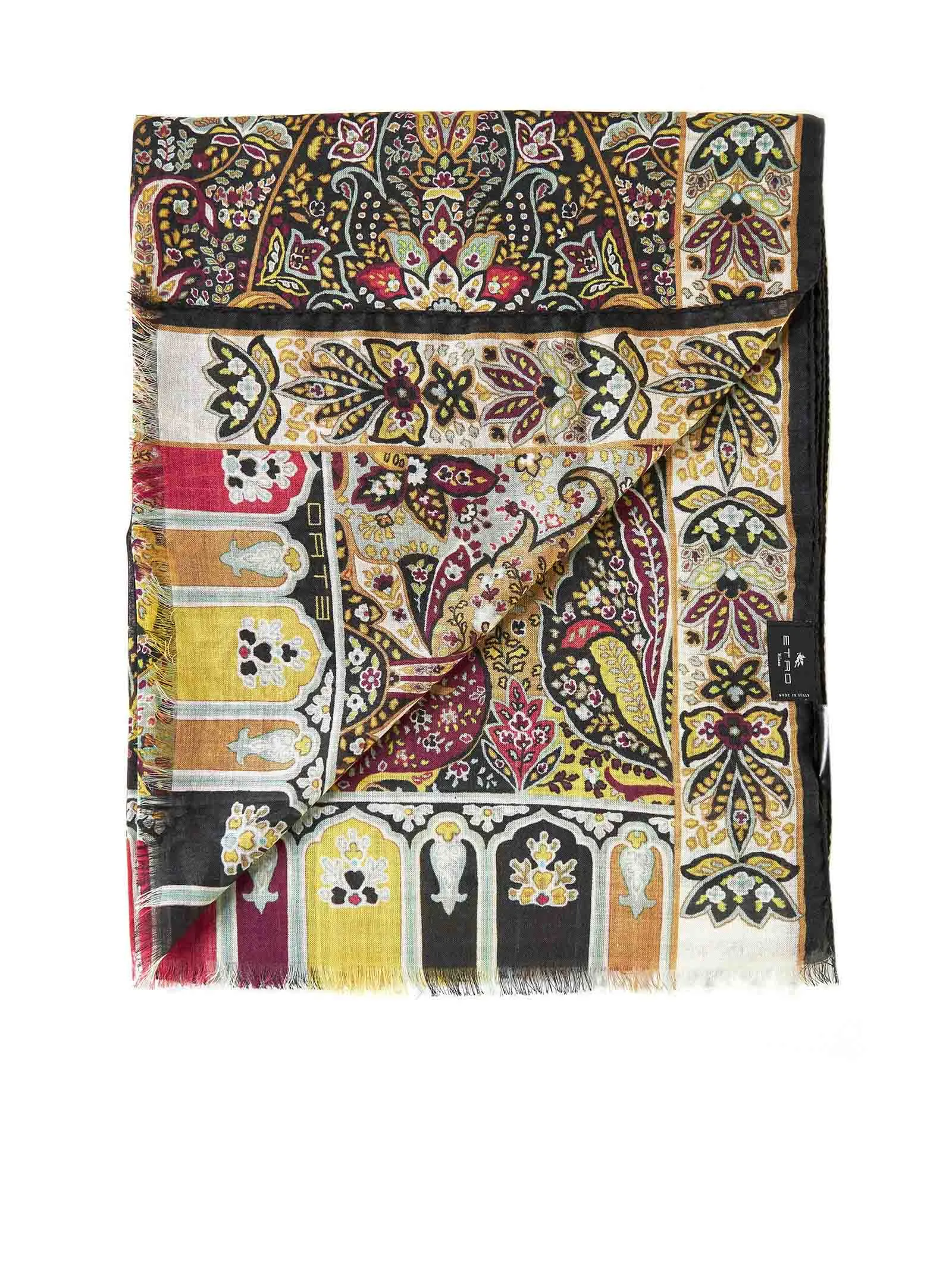 Etro Paisley Printed Scarf