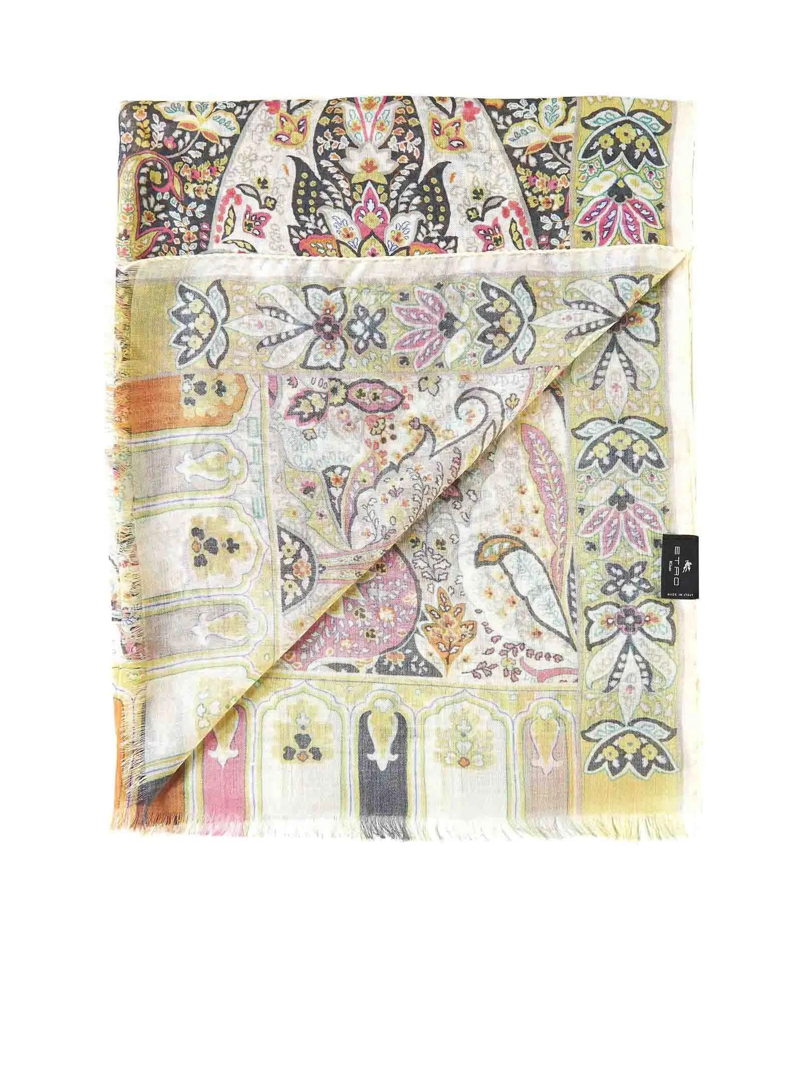 Etro Paisley Printed Scarf