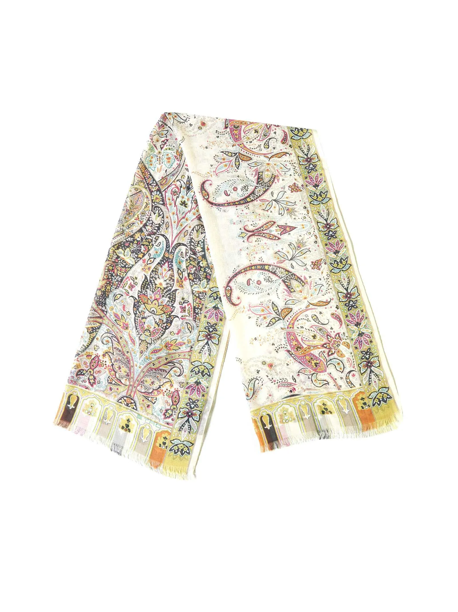 Etro Paisley Printed Scarf