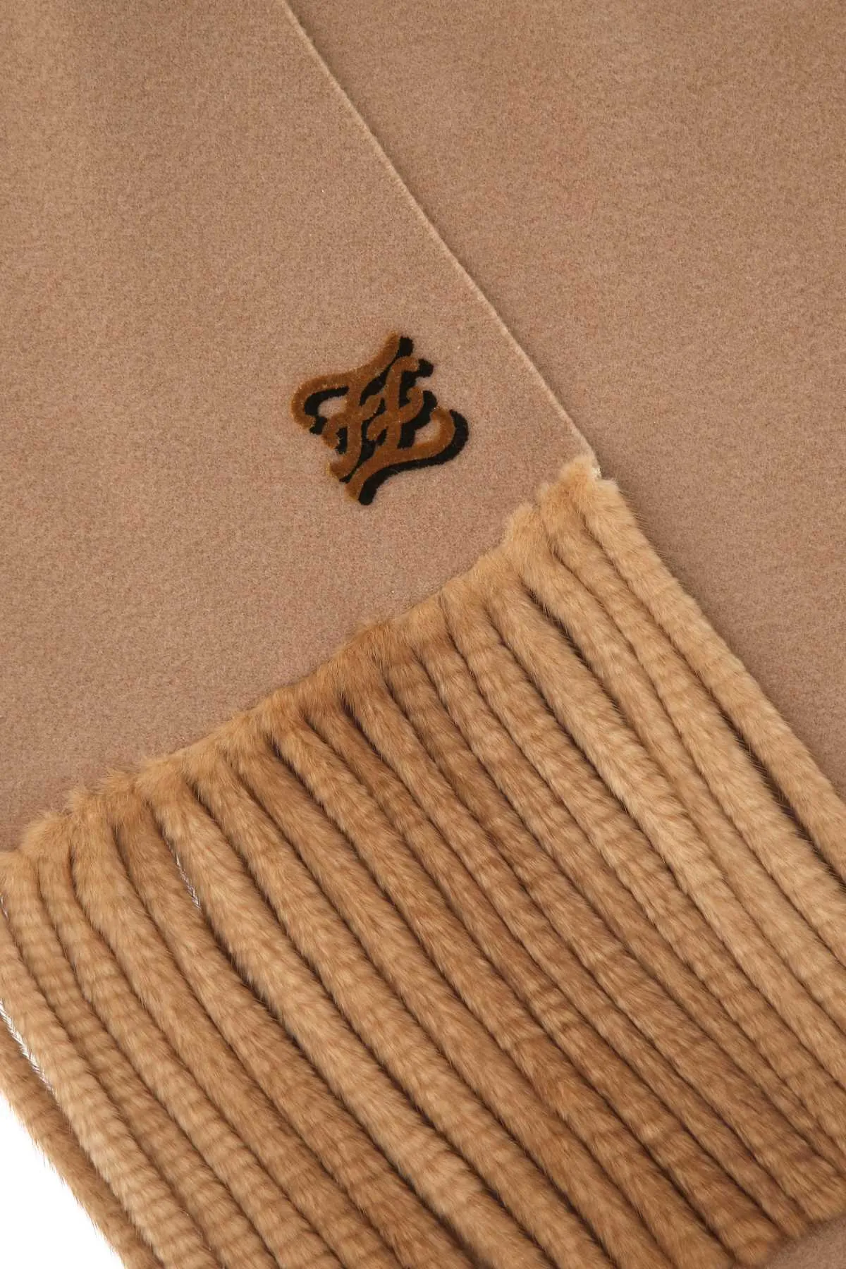 Fendi Frayed Edge Scarf