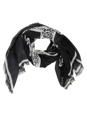 Givenchy 4G Frayed Edge Scarf