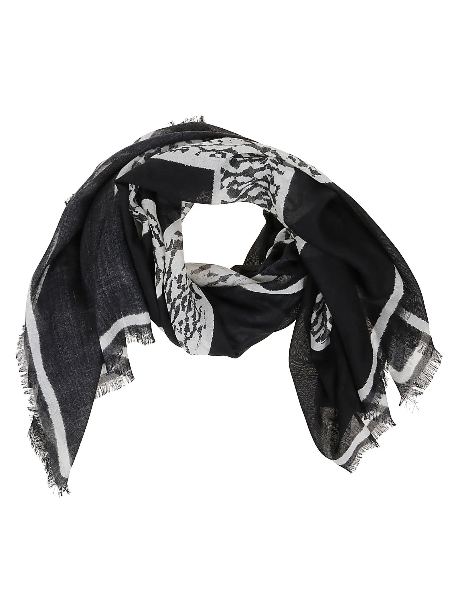 Givenchy 4G Frayed Edge Scarf