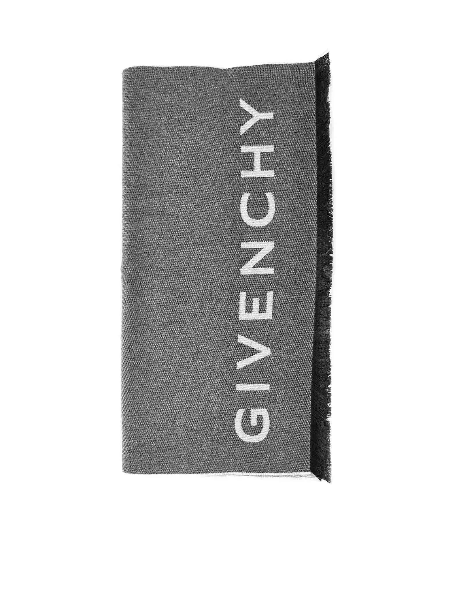 Givenchy Logo Detailed Scarf