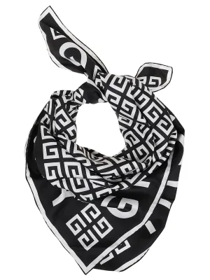 Givenchy Two-Tone Logo Printed Scarf