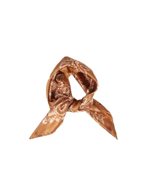 Golden Goose Deluxe Brand Paisley Print Distressed Effect Scarf