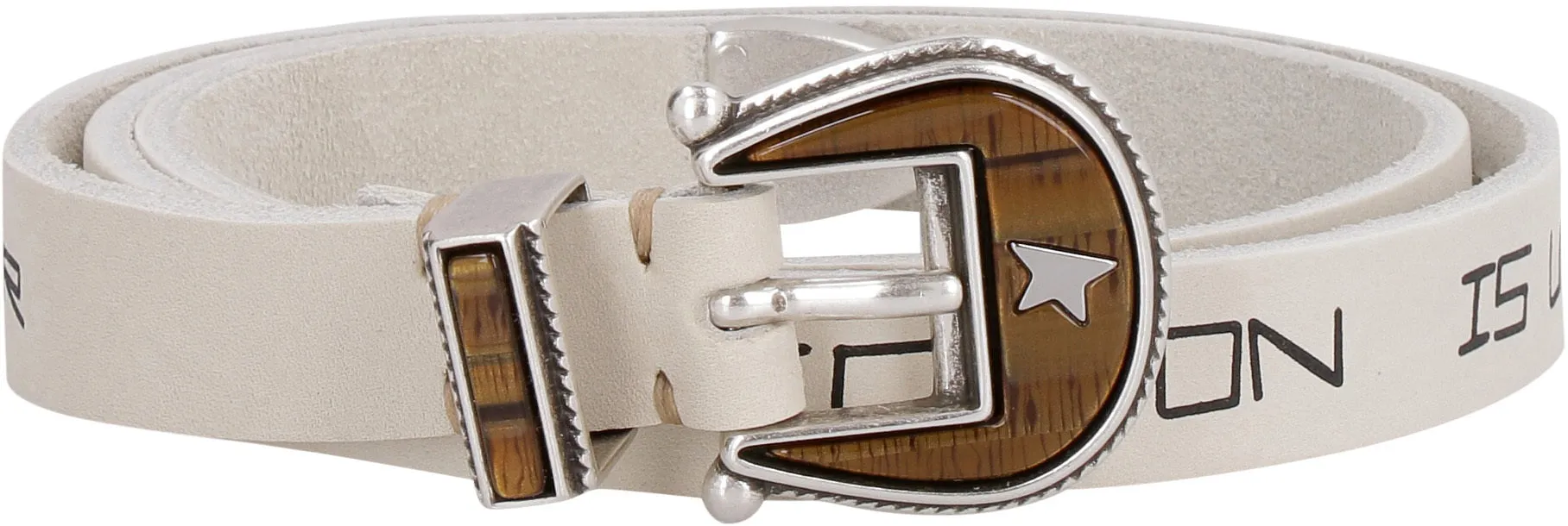 Golden Goose Deluxe Brand Star Buckle Belt