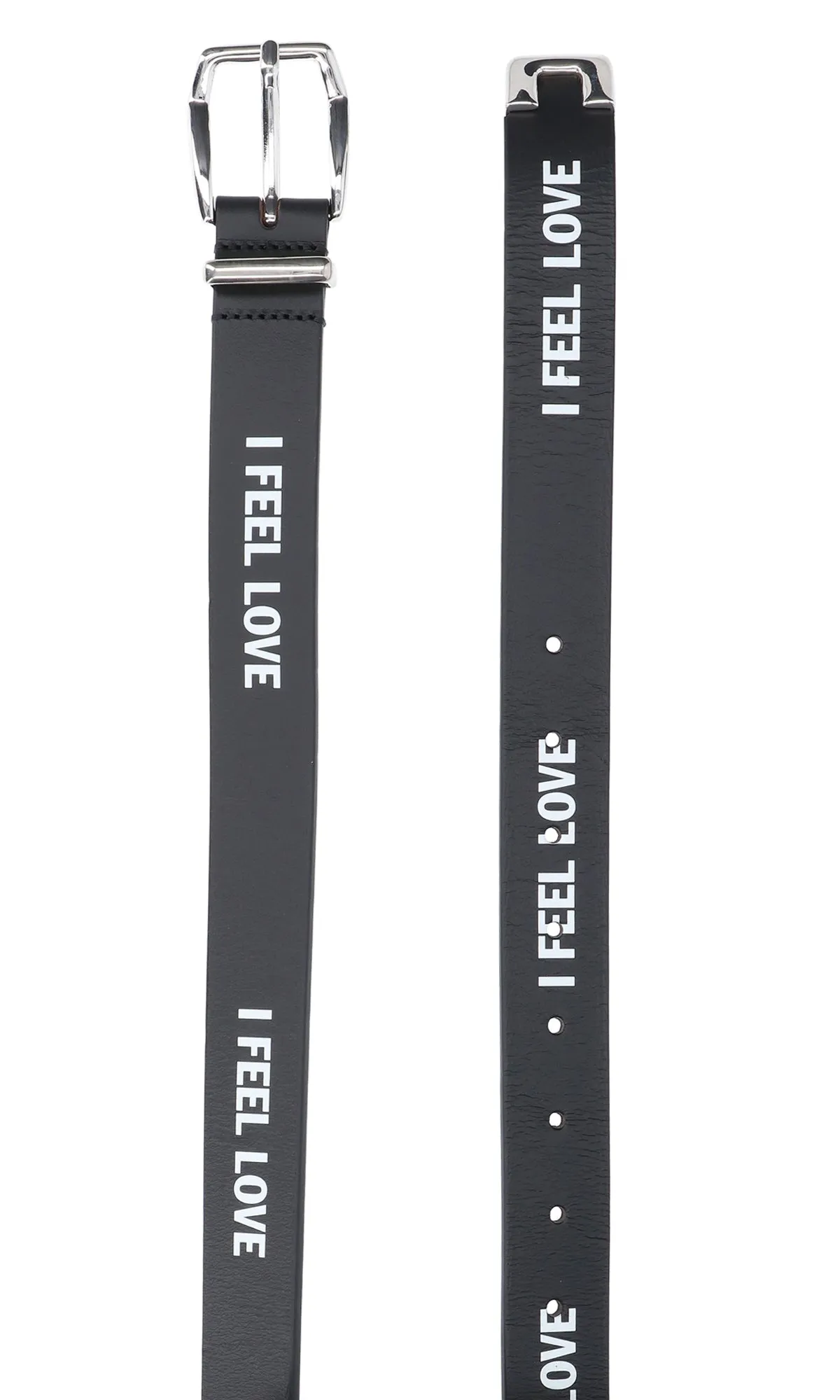 Honey Fucking Dijon Slogan Print Buckle Belt