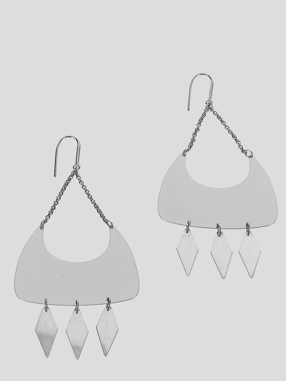 Isabel Marant Diamond Charm Dore Earrings