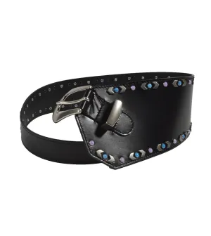 Isabel Marant Stud Embellished Asymmetric Belly Belt