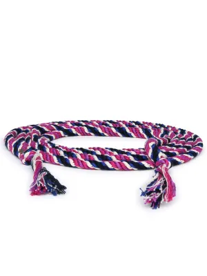Isabel Marant Tassel-Detailed Striped Belt
