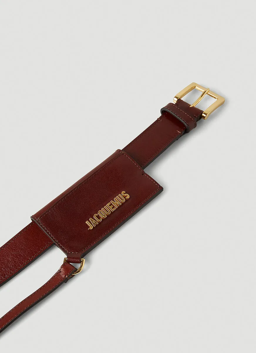 Jacquemus Card Holder Belt